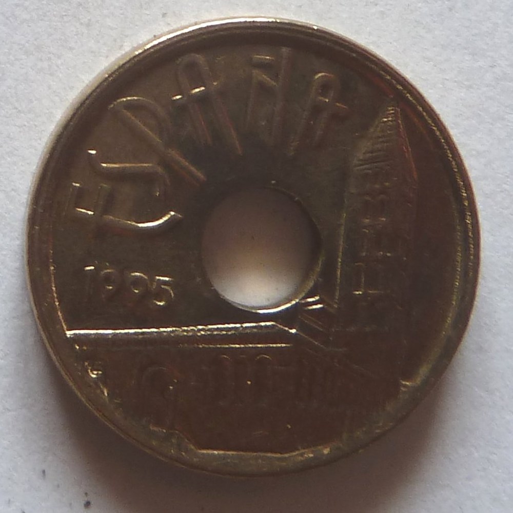 monnaies monde espagne 25 pesetas 1995