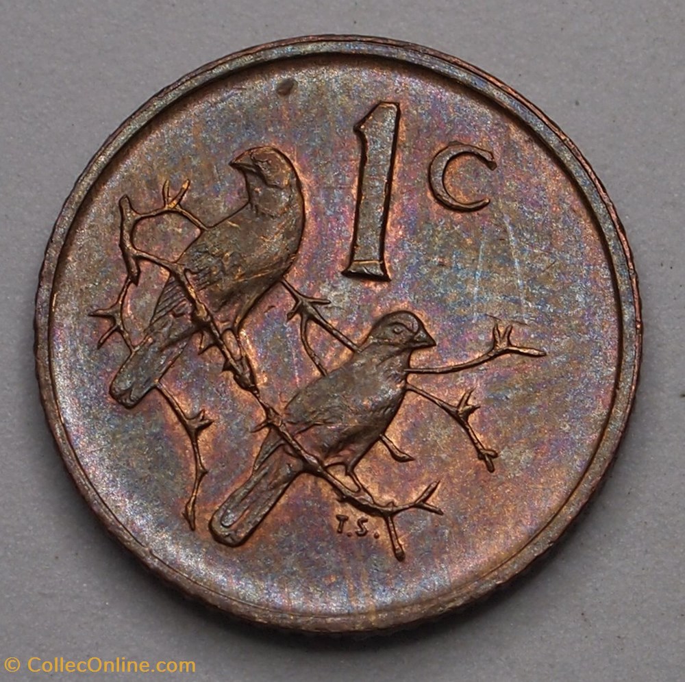 1 Cent - 1978 monnaie monde afrique du sud 1 cent 1978