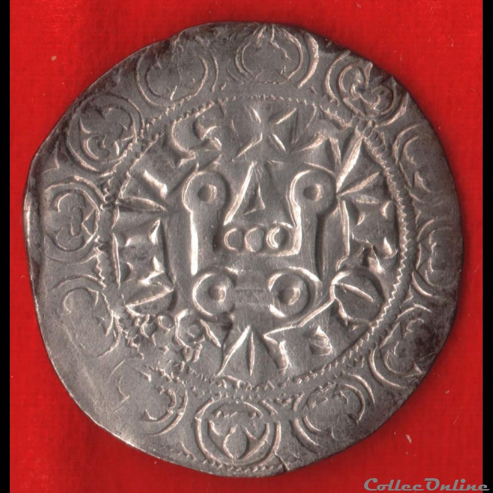 monnaies europe medievale france royales gros tournois a o long 1318