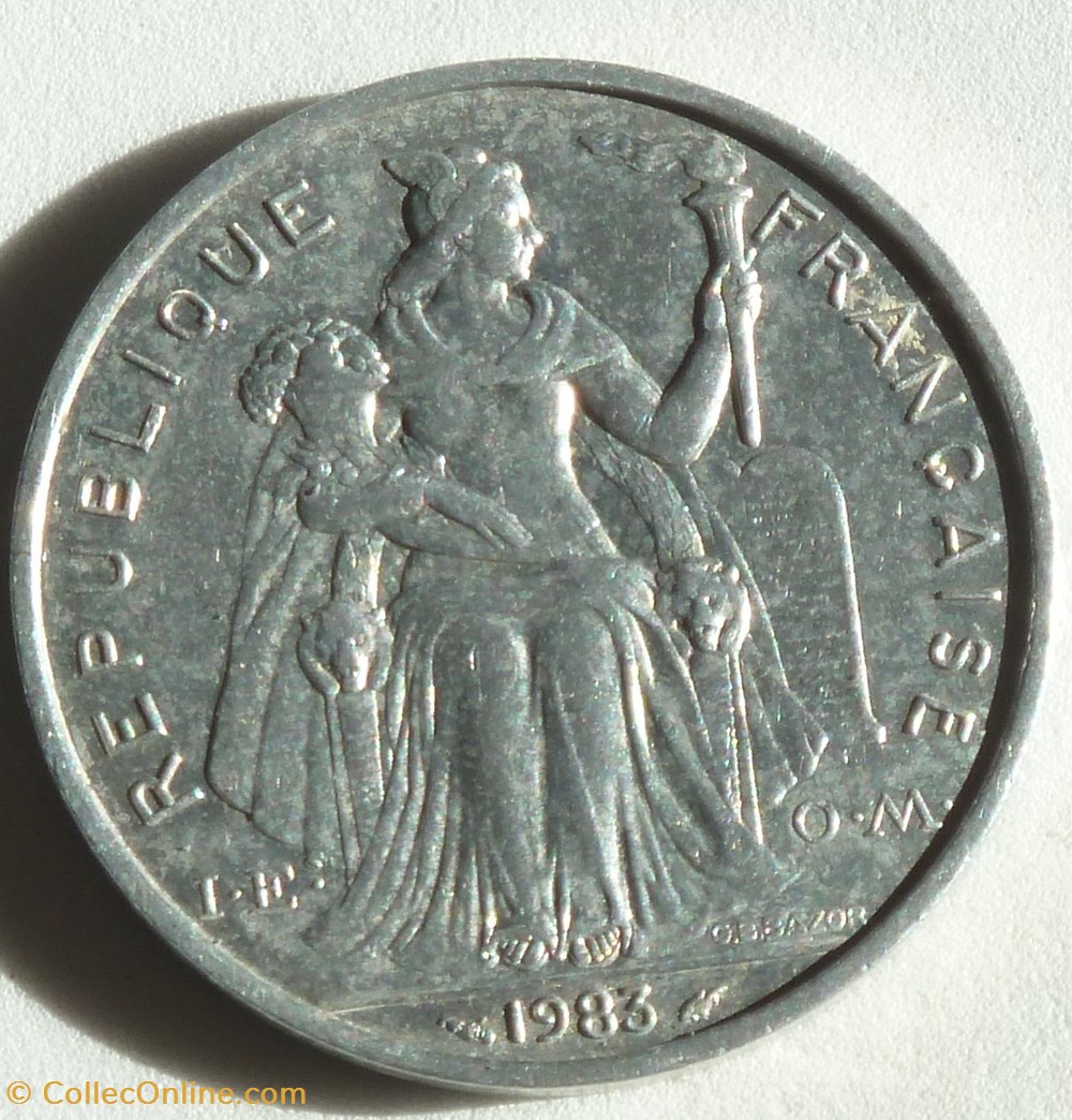 5 Francs - 1983 monnaies monde nouvelle caledonie 5 francs 1983