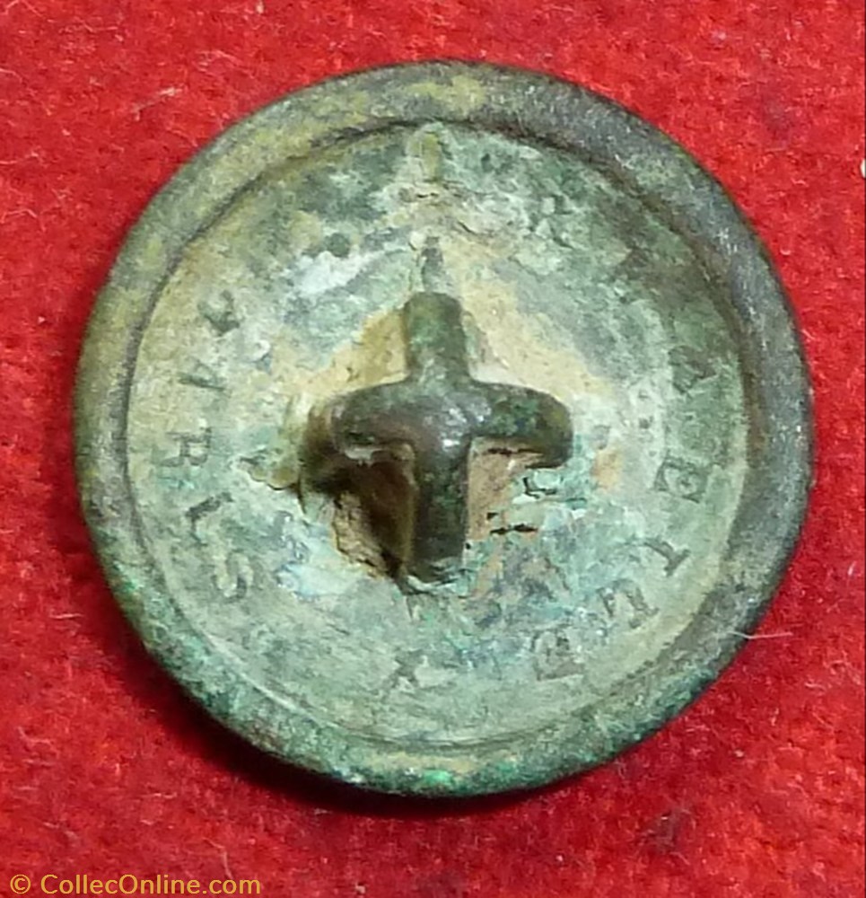 vetements et accessoires boutons militaires armee de terre garde nationale 1870 1871
