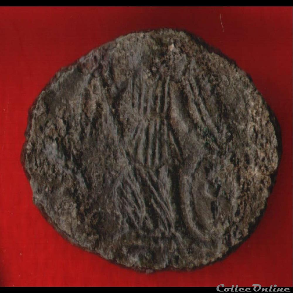 Constantinople - Nummus ( ou Centenionalis ) - La victoire monnaies antiques romaines imperiales et republicaines constantinople nummus ou centenionalis la victoire