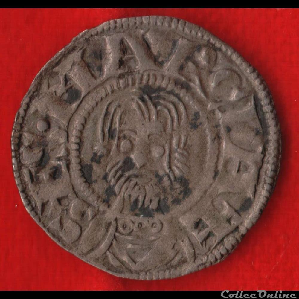 monnaies europe medievale france feodales abbaye de saint martial xiieme denier
