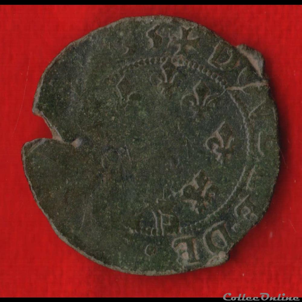 monnaies europe medievale france feodales principaute de sedan sedan 1635 double tournois