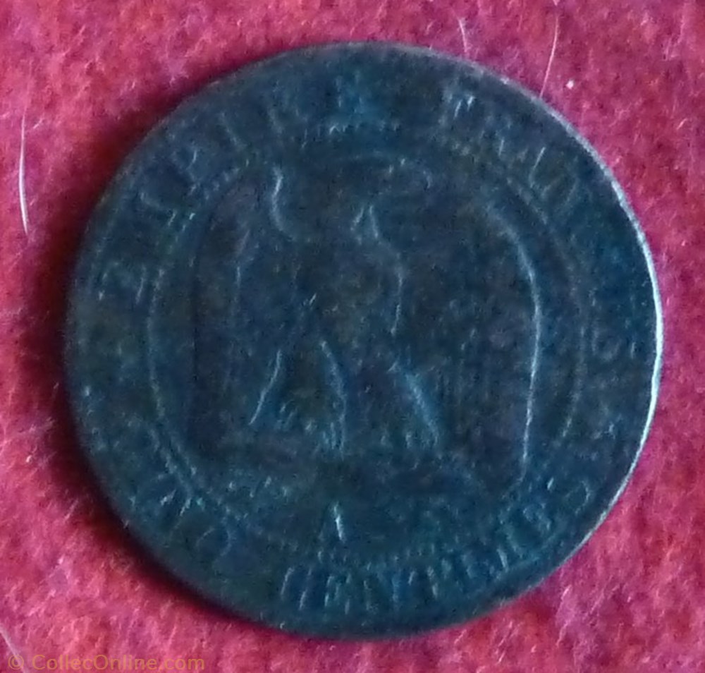 Napoléon III - 5 Centimes - 1853 - Paris monnaies monde france napoleon iii 5 centimes 1853 paris