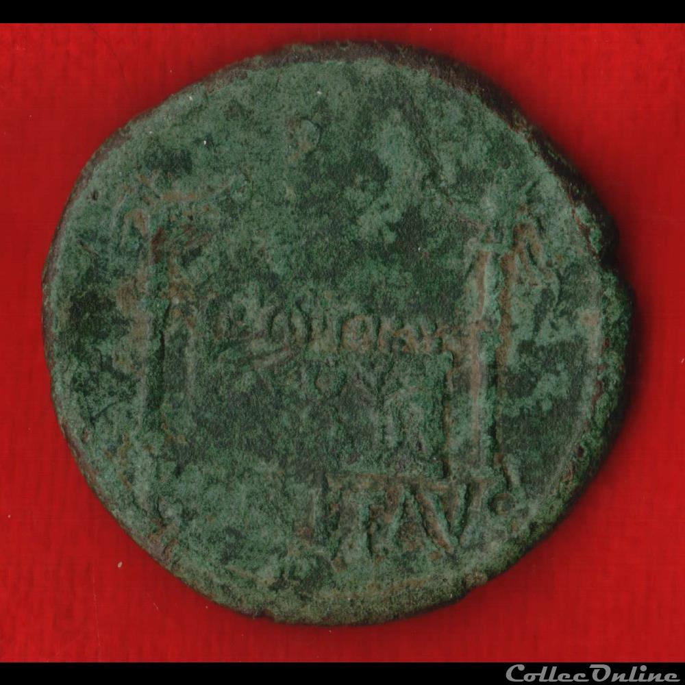 Auguste - As de Lyon monnaies antiques romaines imperiales et republicaines auguste as de lyon