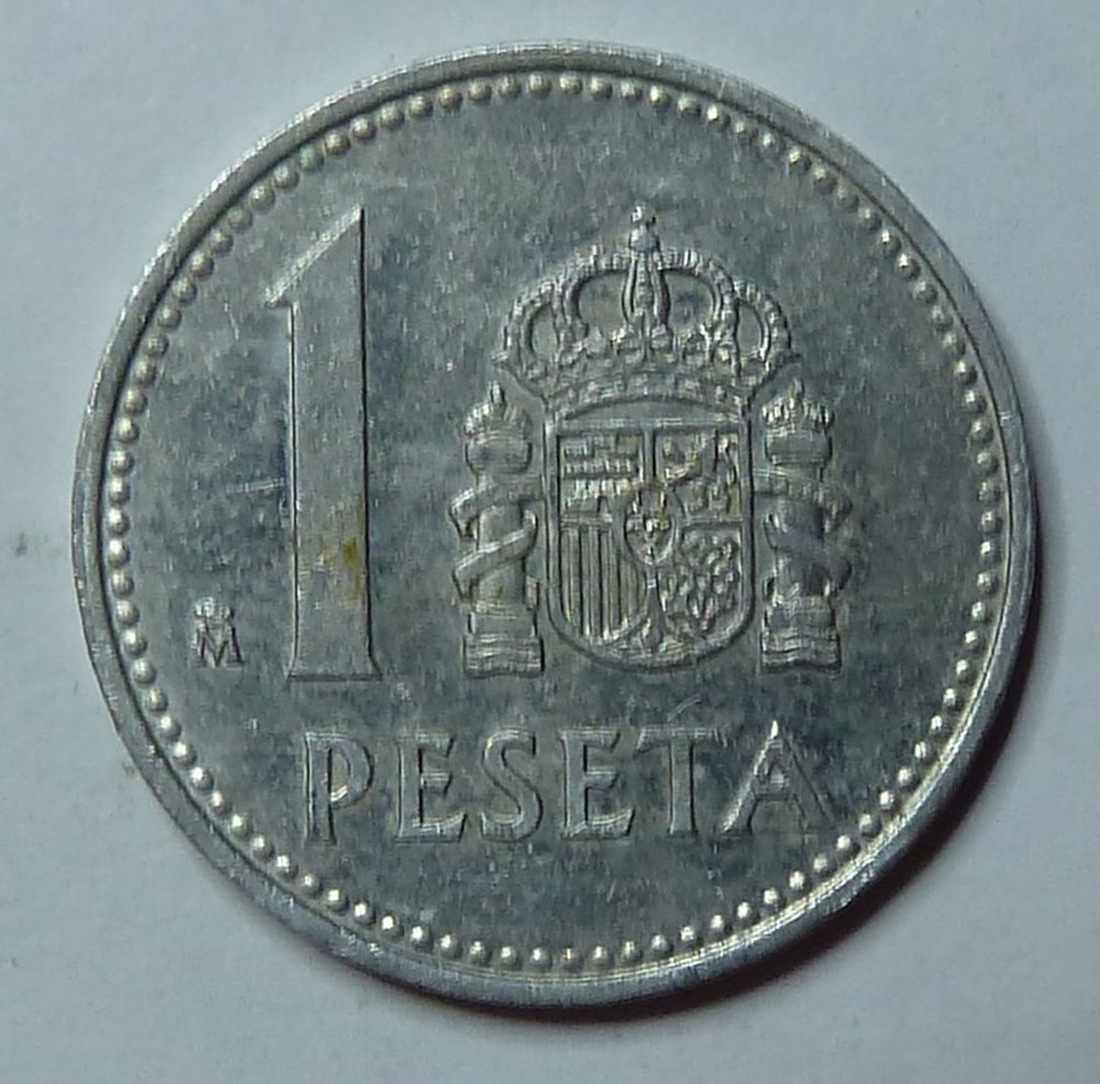 monnaies monde espagne 1 peseta 1985