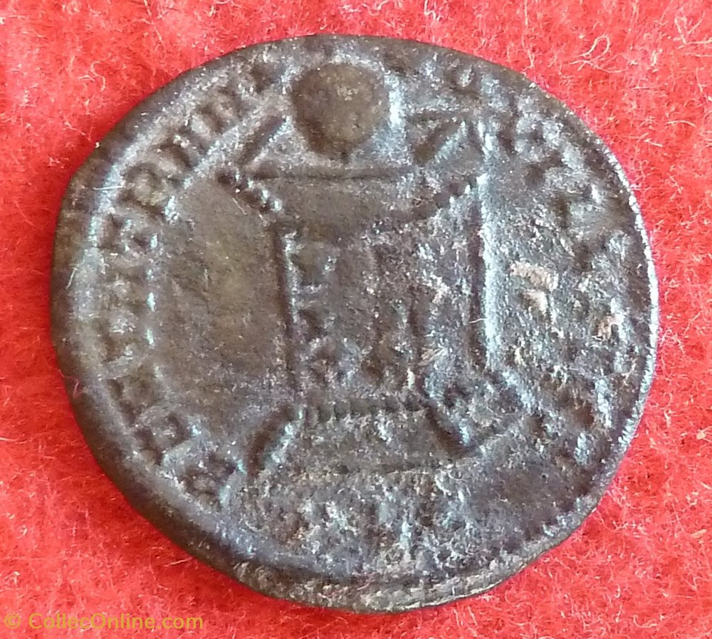 monnaies antiques romaines imperiales et republicaines constantin ii nummus ou centenionalis vot 20eme anniversaire