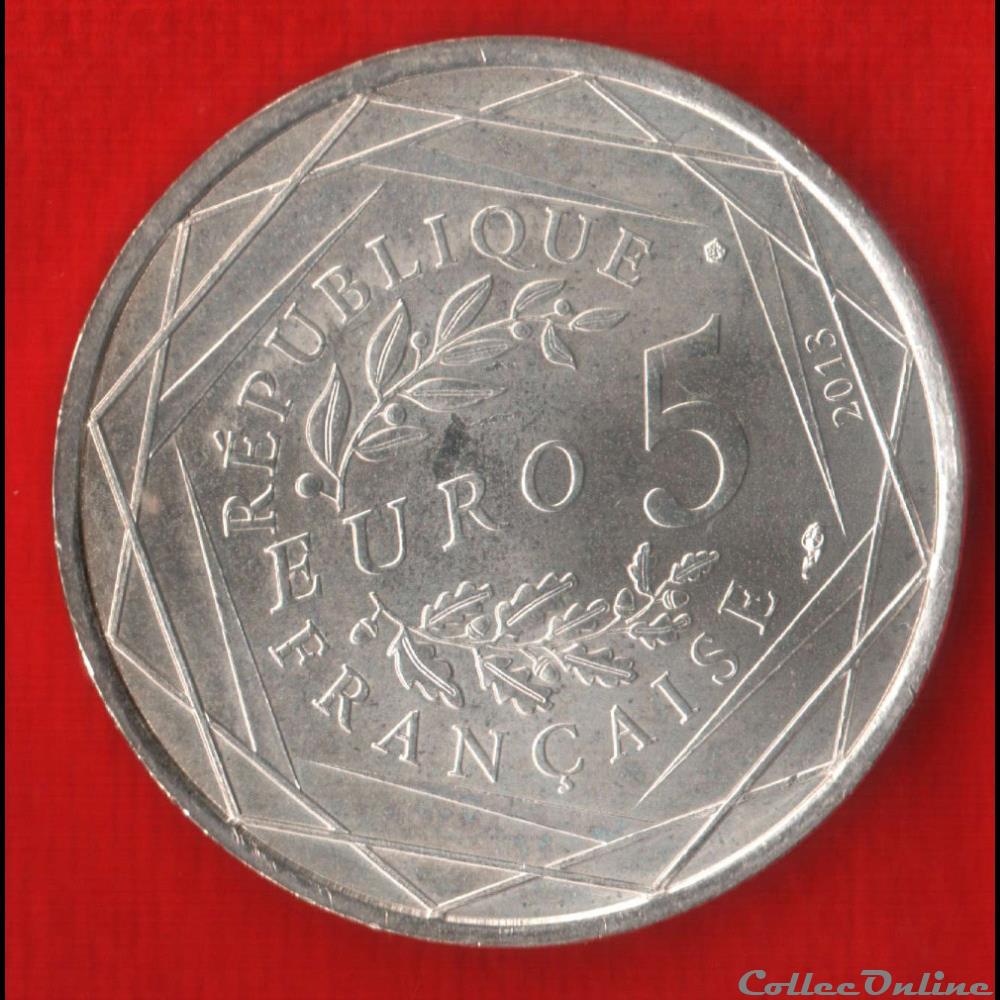 5 Euros - Egalité - 2013 monnaies france 5 euros egalite 2013