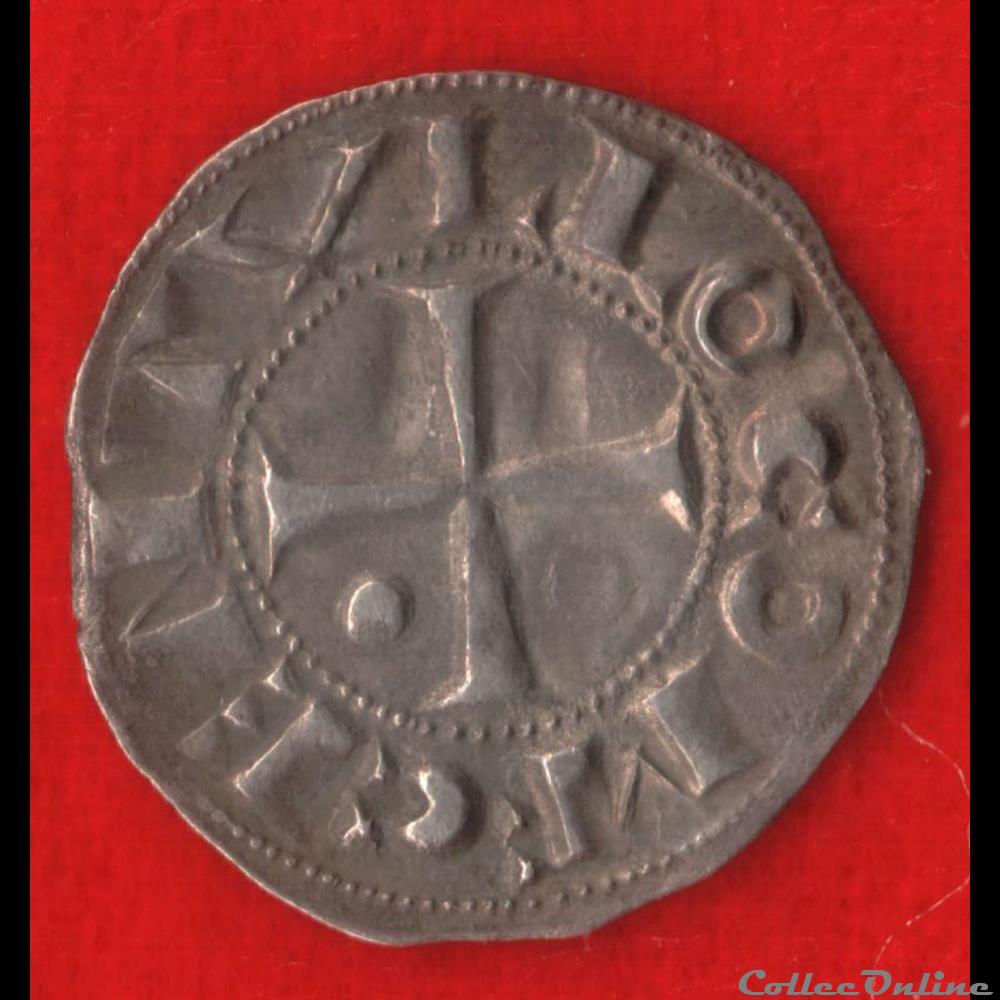 monnaies europe medievale france feodales seigneurie de bearn xiieme xiiieme denier ou centulle