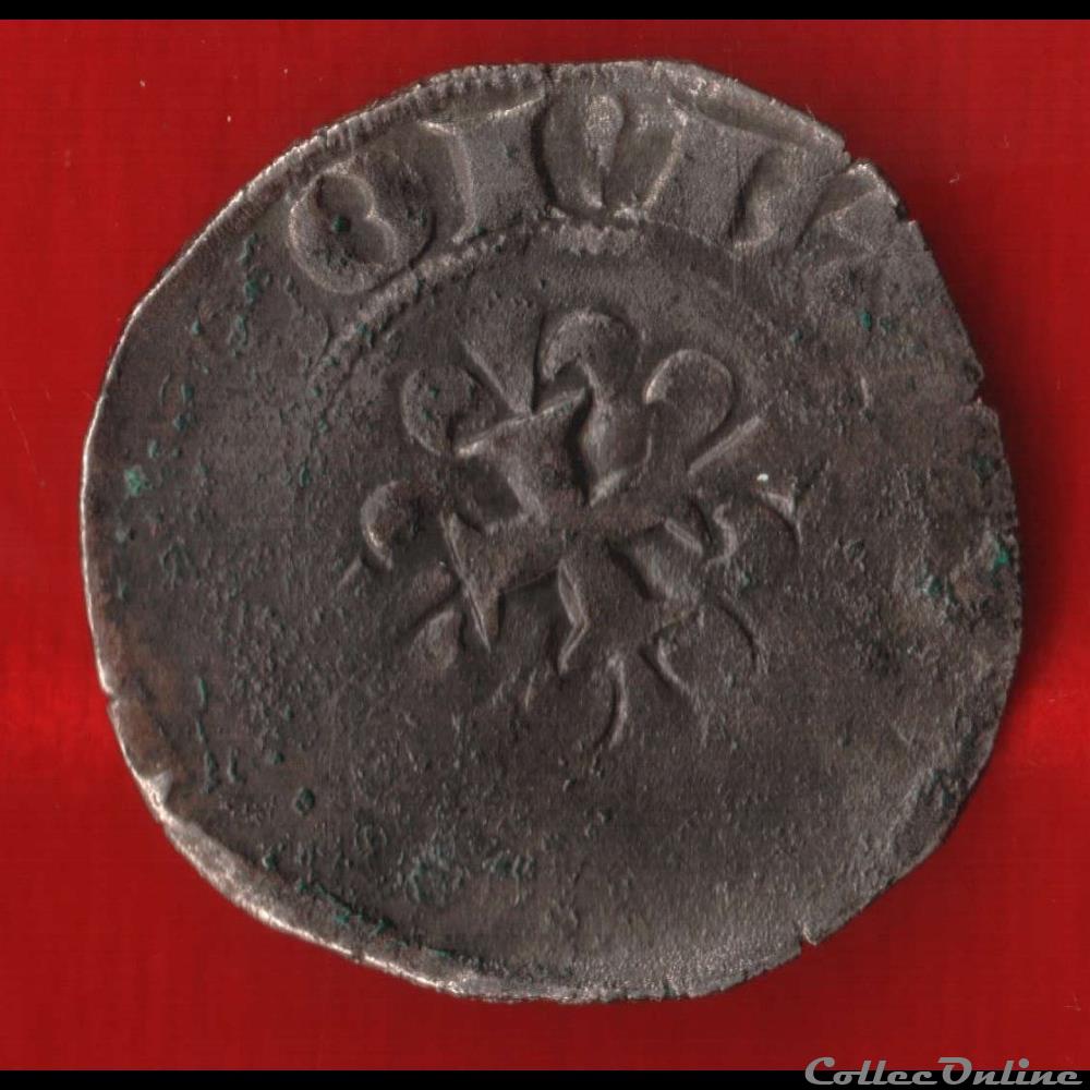monnaies europe medievale france royales double parisis 1328 1350