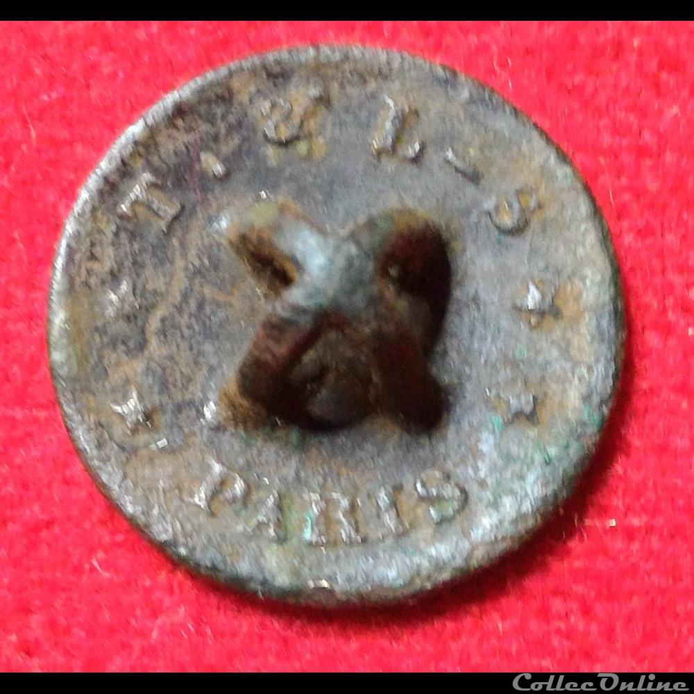2 ème Infanterie de Ligne - 1803/1814 vetements et accessoires boutons militaires 2 eme infanterie de ligne 1803 1814