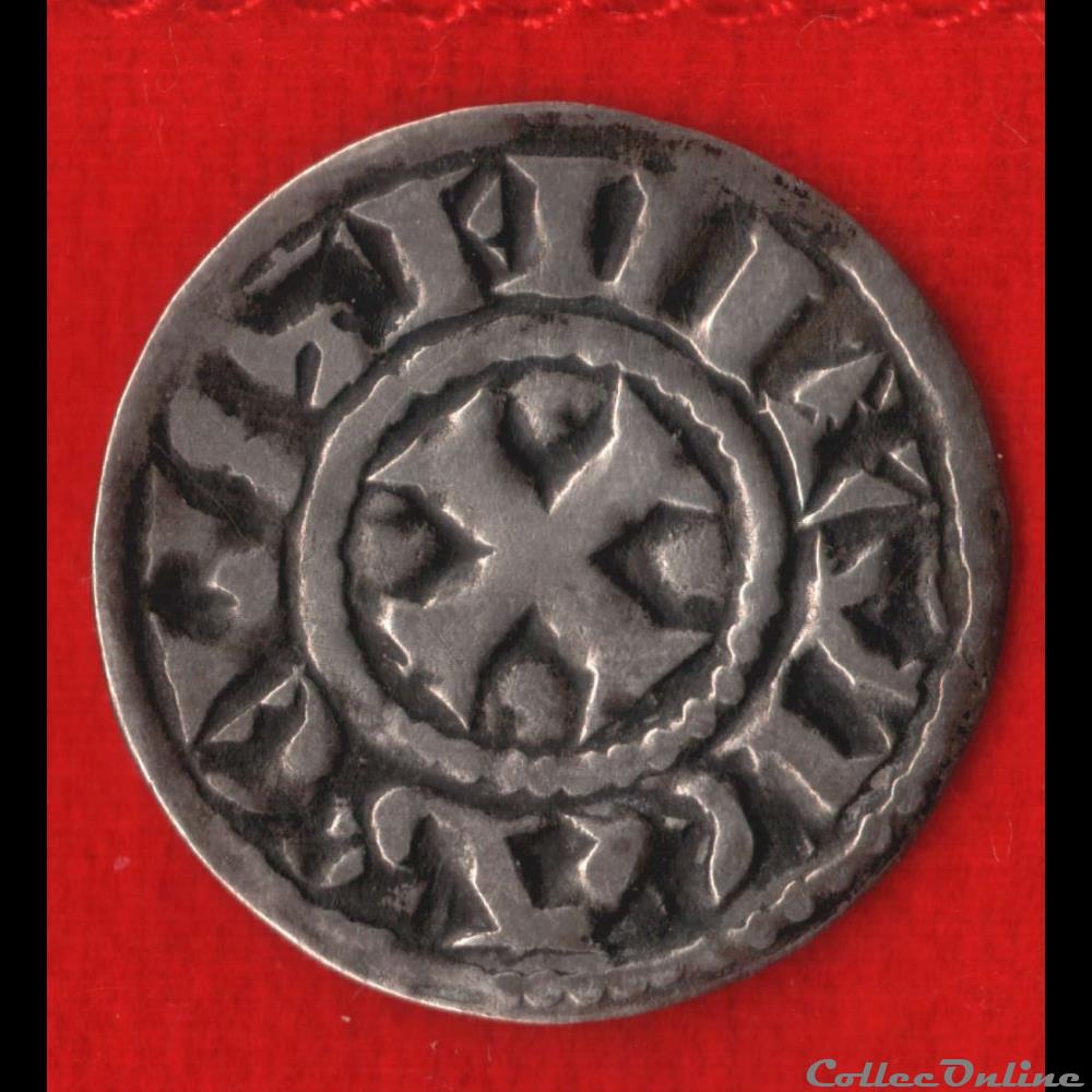 Vicomtés de Limoges - XIèmé-XIIème - Denier monnaies europe medievale a france feodales vicomtes de limoges xieme xiieme denier