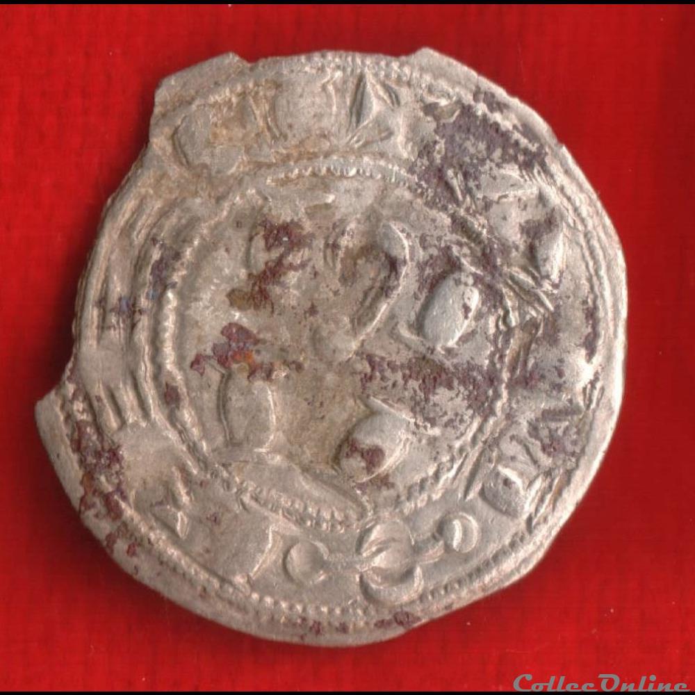 Vicomtés d'Albi - 1150-1200 - Denier monnaies europe medievale france feodales vicomtes albi 1150 1200 denier
