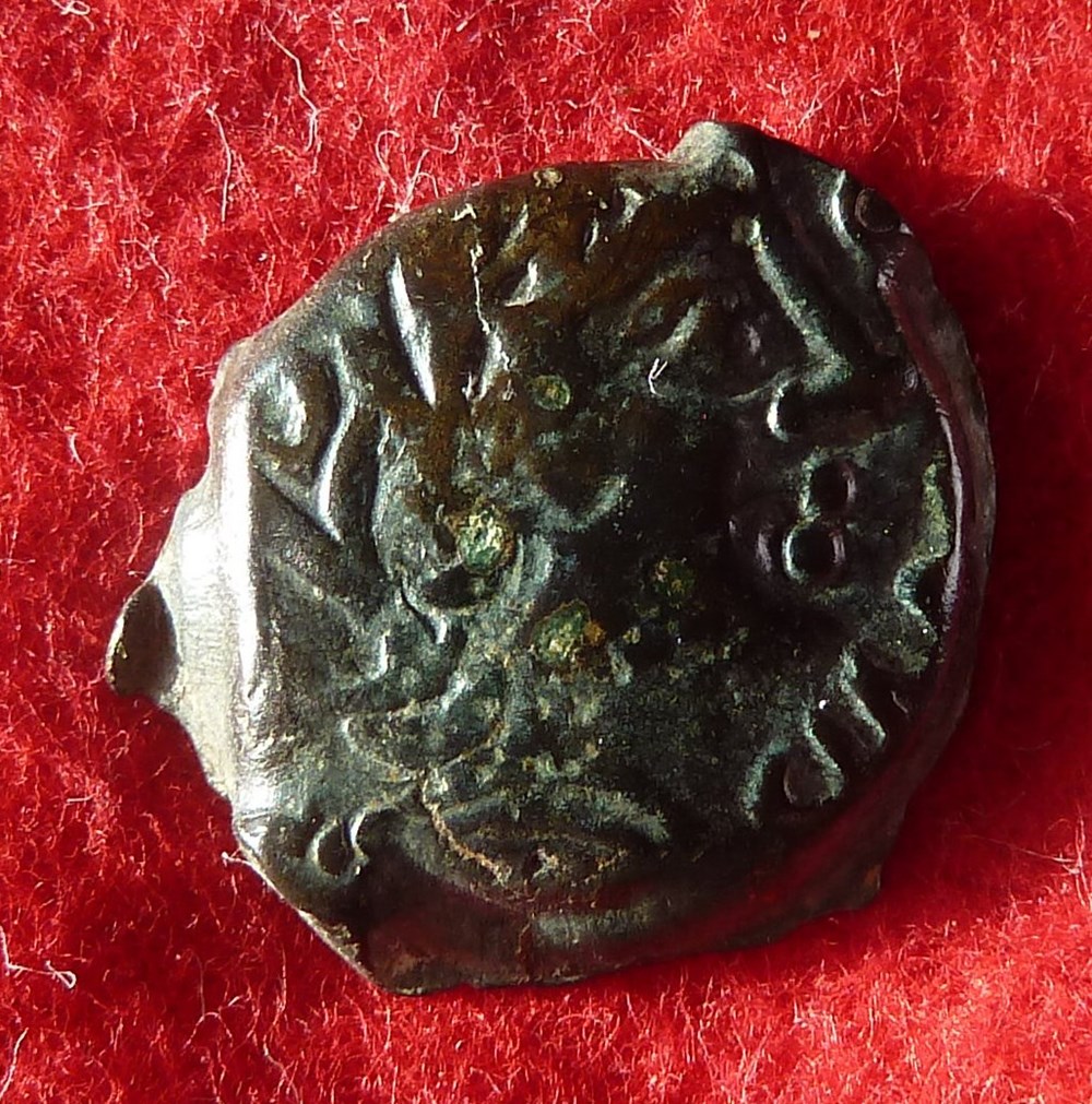 monnaies antiques celtes senones bronze giamilos siinv a l oiseau