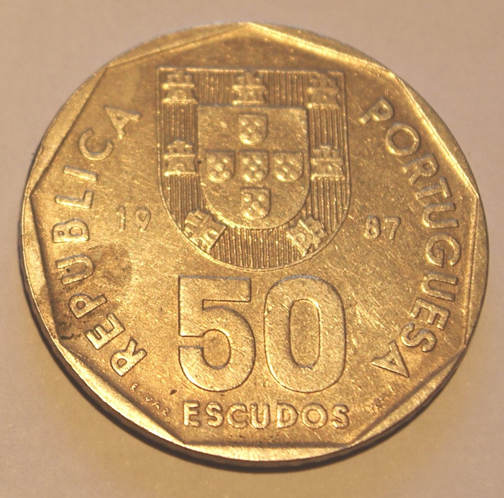 50 Escudos - 1987 monnaies monde portugal 50 escudos 1987