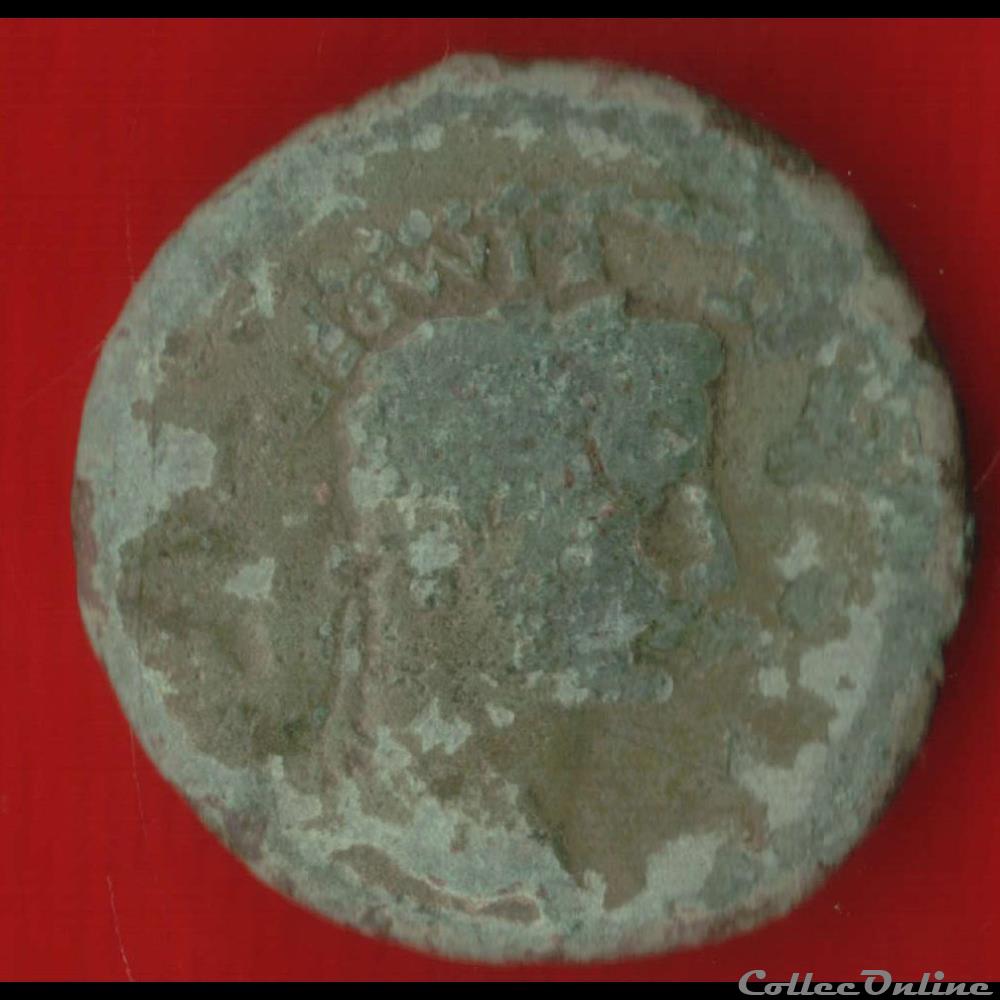 Tibère - Semis de Lyon monnaies antiques a romaines imperiales et republicaines tibere semis de lyon