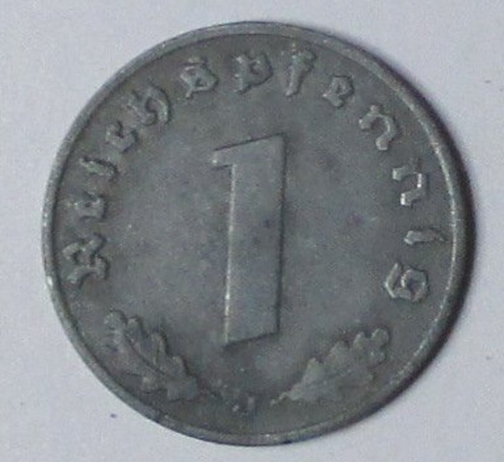 monnaies monde allemagne 1 pfennig 1940 j