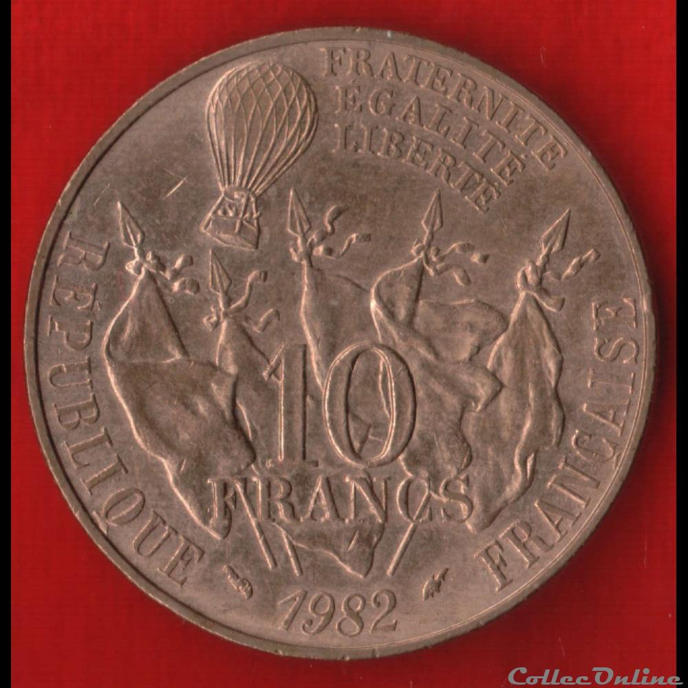 10 Francs - Gambetta - 1982 monnaies monde france 10 francs gambetta 1982
