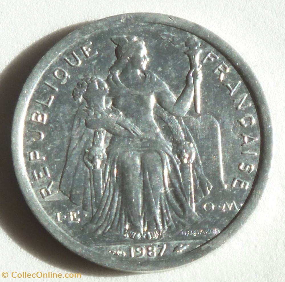 2 Francs - 1987 monnaies monde nouvelle caledonie 2 francs 1987