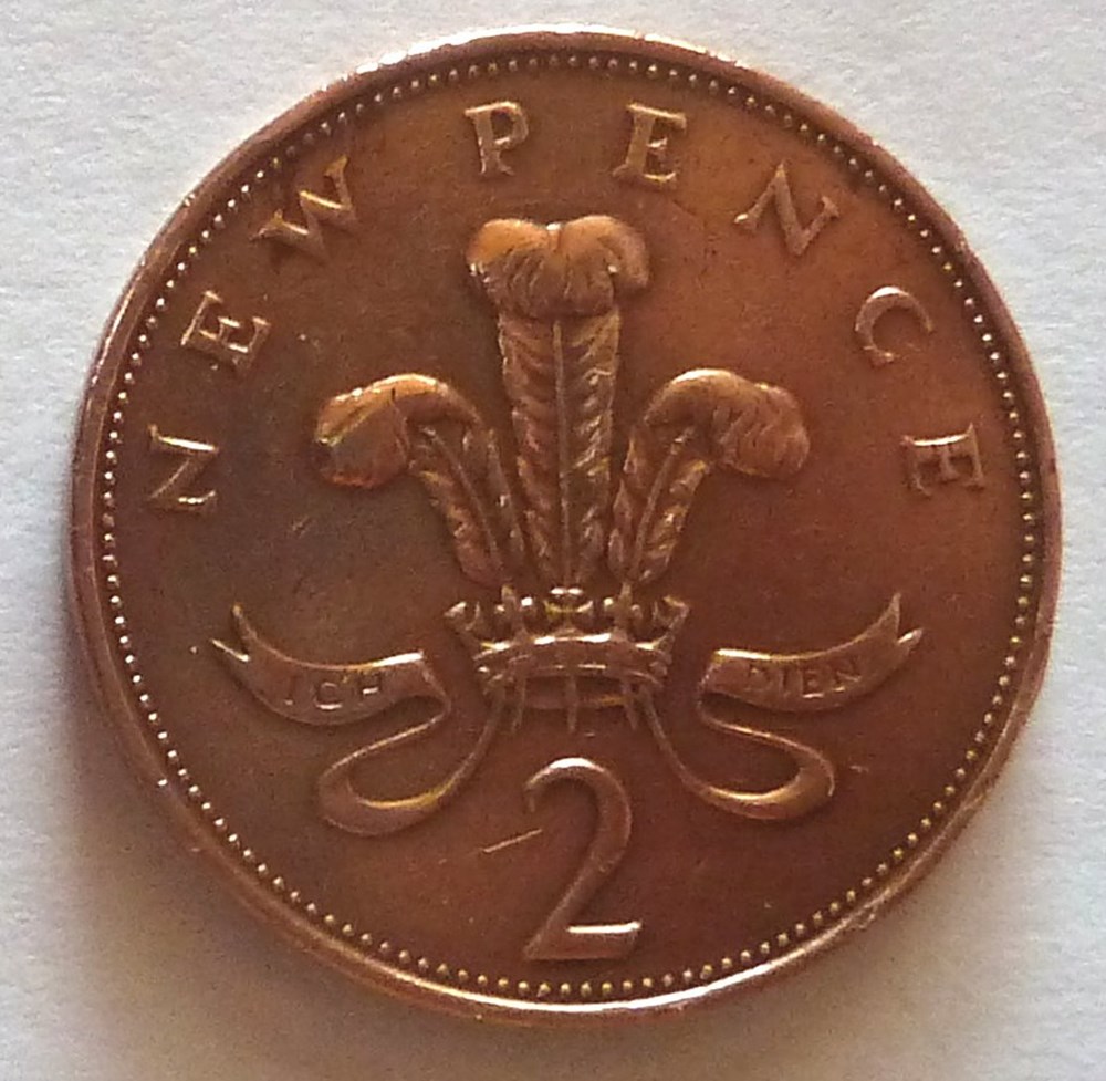 2 Pence - 1971 monnaies monde royaume uni 2 pence 1971