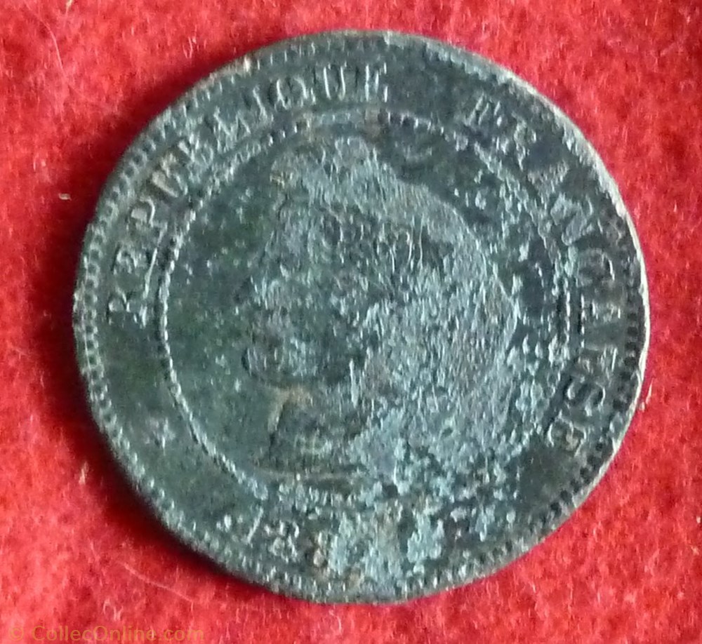 5 Centimes - Cérès - 1882 - Paris monnaies monde france 5 centimes ceres 1882 paris