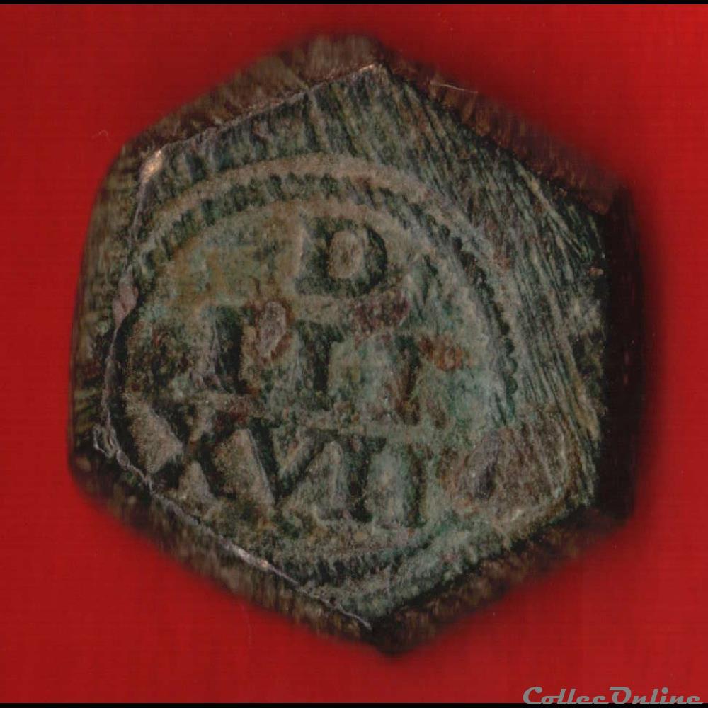 Poids monétaire pour le Demi-Teston de Louis XII diver medievaux poids monetaire pour le demi teston de louis xii