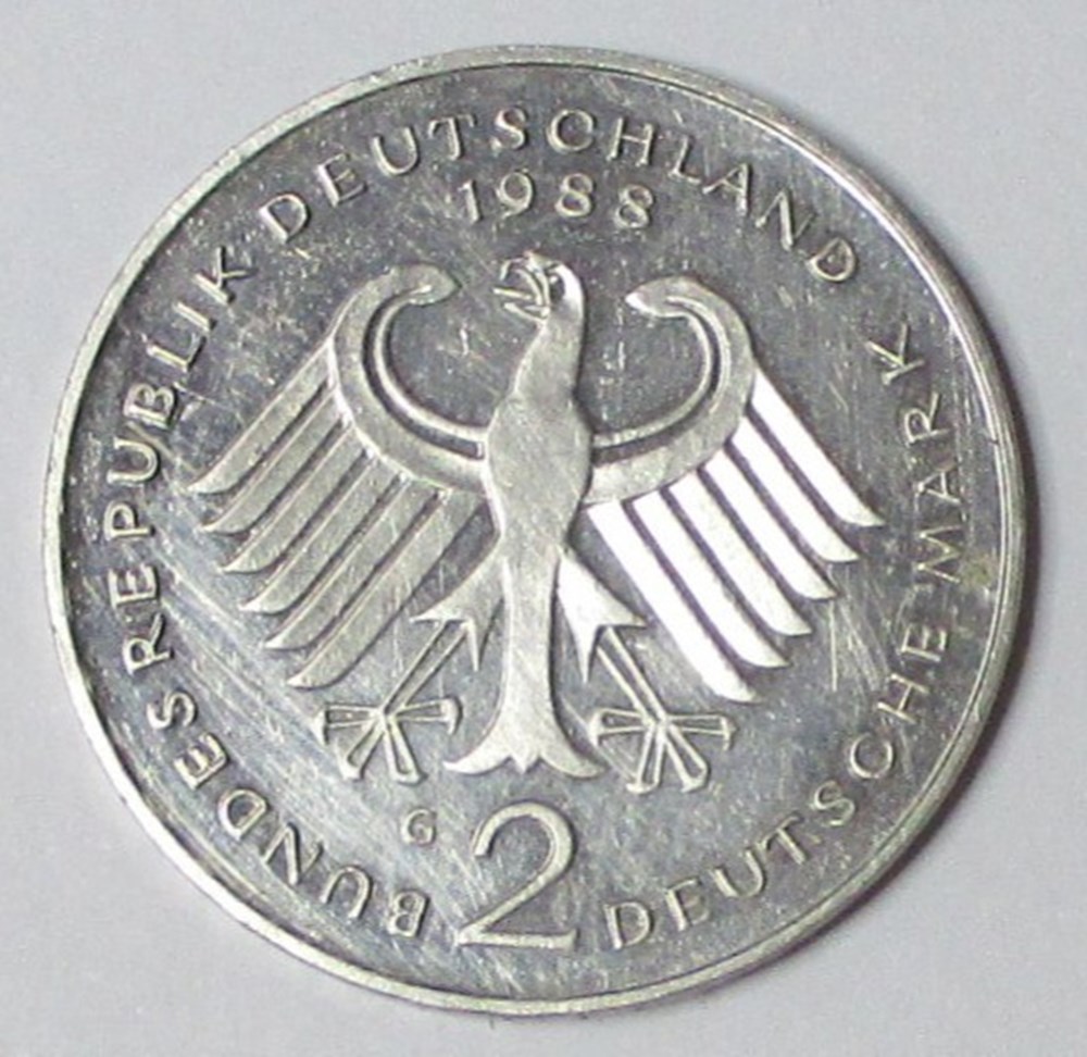 2 Mark - 1979 G monnaies monde allemagne 2 mark 1979 g