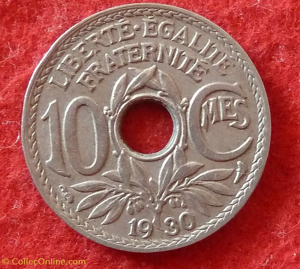 monnaies monde france lindauer 10 centimes 1930