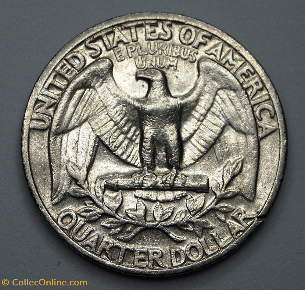 1/4 dollar ( 25 cents ) - 1971 monnaie monde etat uni 1 4 dollar 25 cents 1971