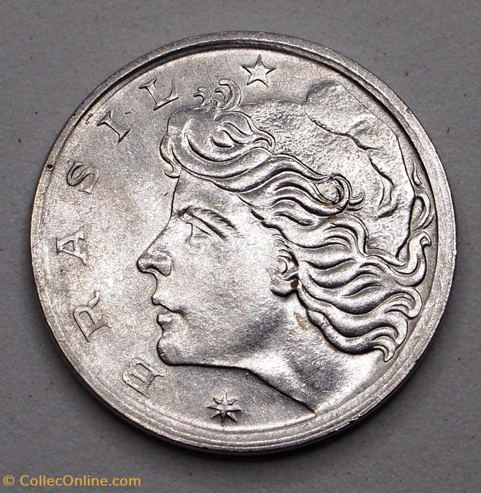 5 Centavos - 1976 monnaie monde bresil 5 centavos 1976