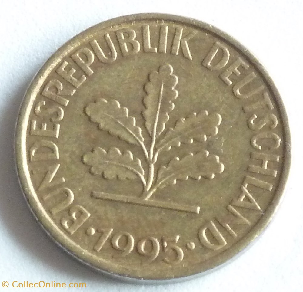 10 Pfennig - 1995 J monnaies monde allemagne 10 pfennig 1995 j