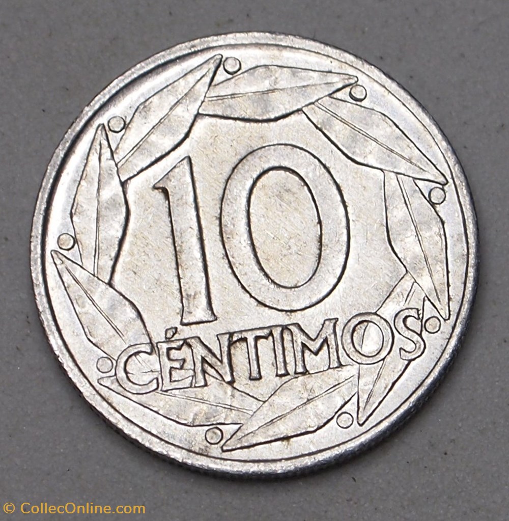 10 Cents - 1959 monnaies monde espagne 10 cents 1959