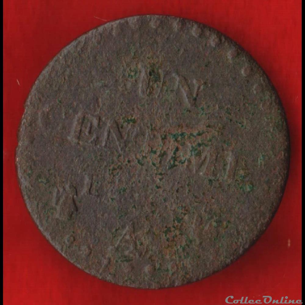 Consulat / Directoire - 1 centime Dupré - AN - Paris monnaies monde france consulat directoire 1 centime dupre an paris