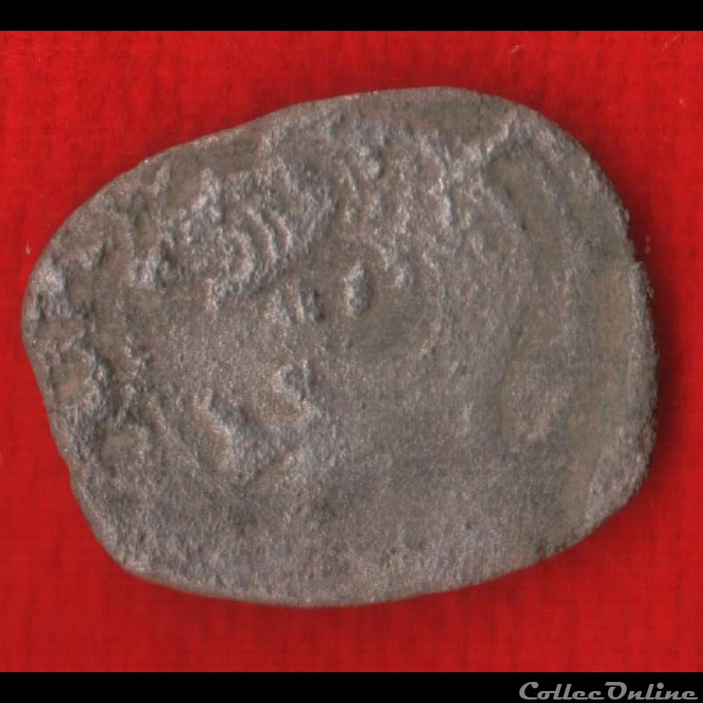 Liard au dauphin et à la croisette - 1543-1547 - monnaies europe medievale france royales liard au dauphin et a la croisette 1543 1547
