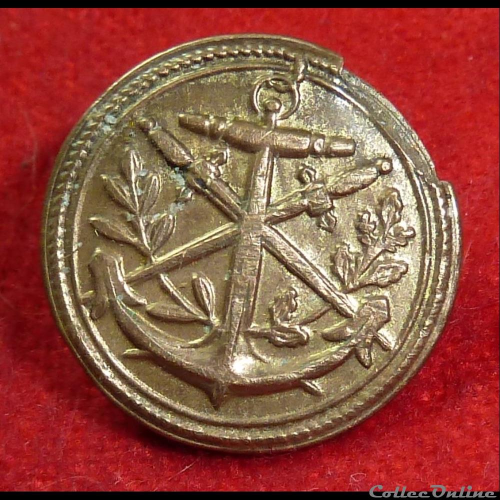 vetement et accessoire bouton militaire marine revolution premiers maitres marins