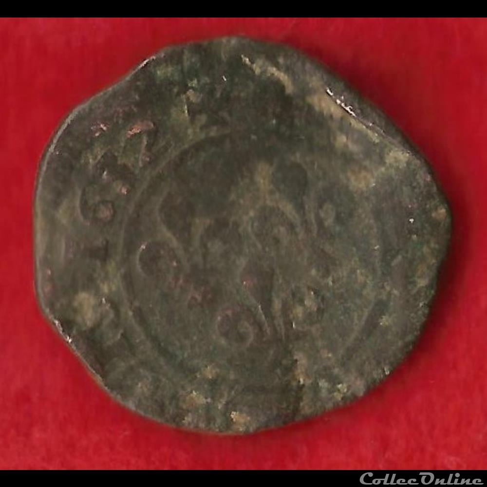 monnaies europe medievale a france royales double tournois 1632 lyon