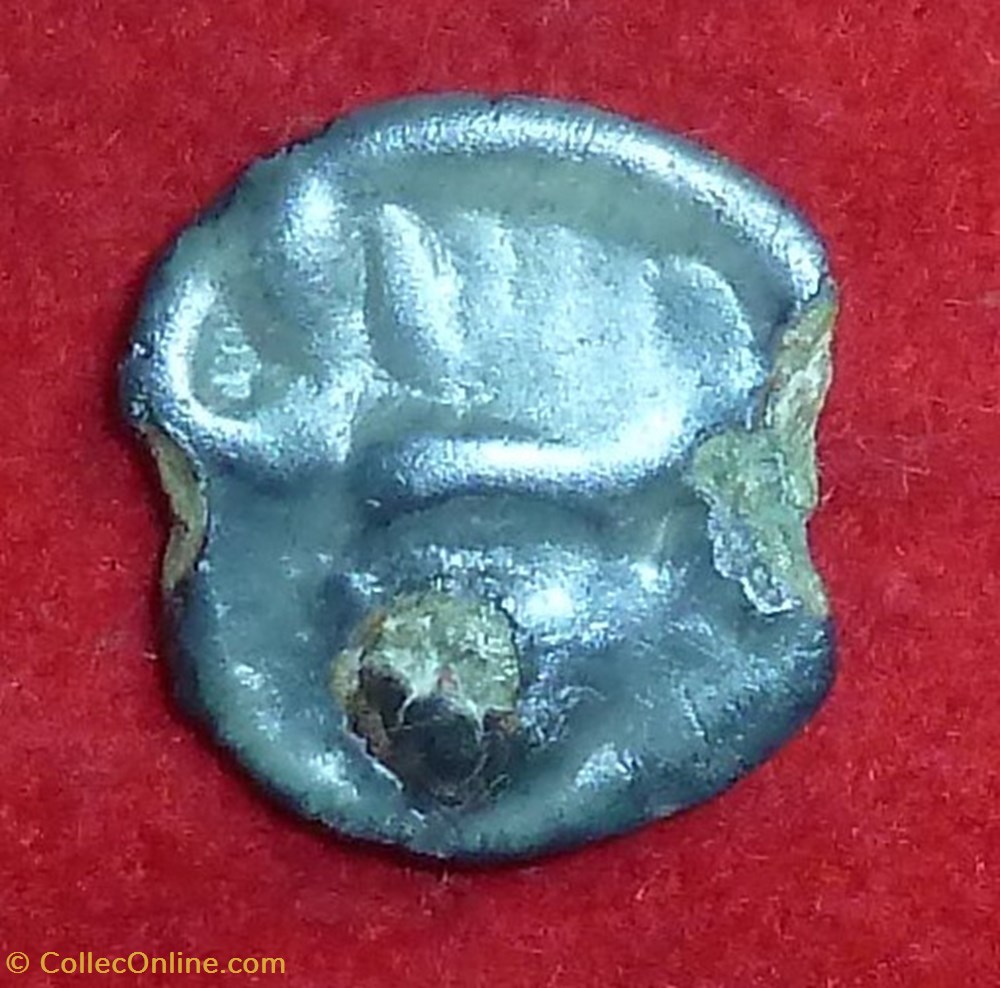 monnaies antiques celtes haute et moyenne seine incertaine potin au sanglier et a la tete coupee
