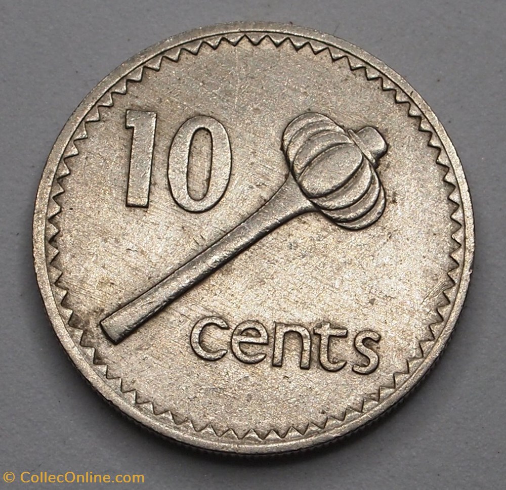 10 Cents - 1969 monnaie monde ile fidji 10 cents 1969
