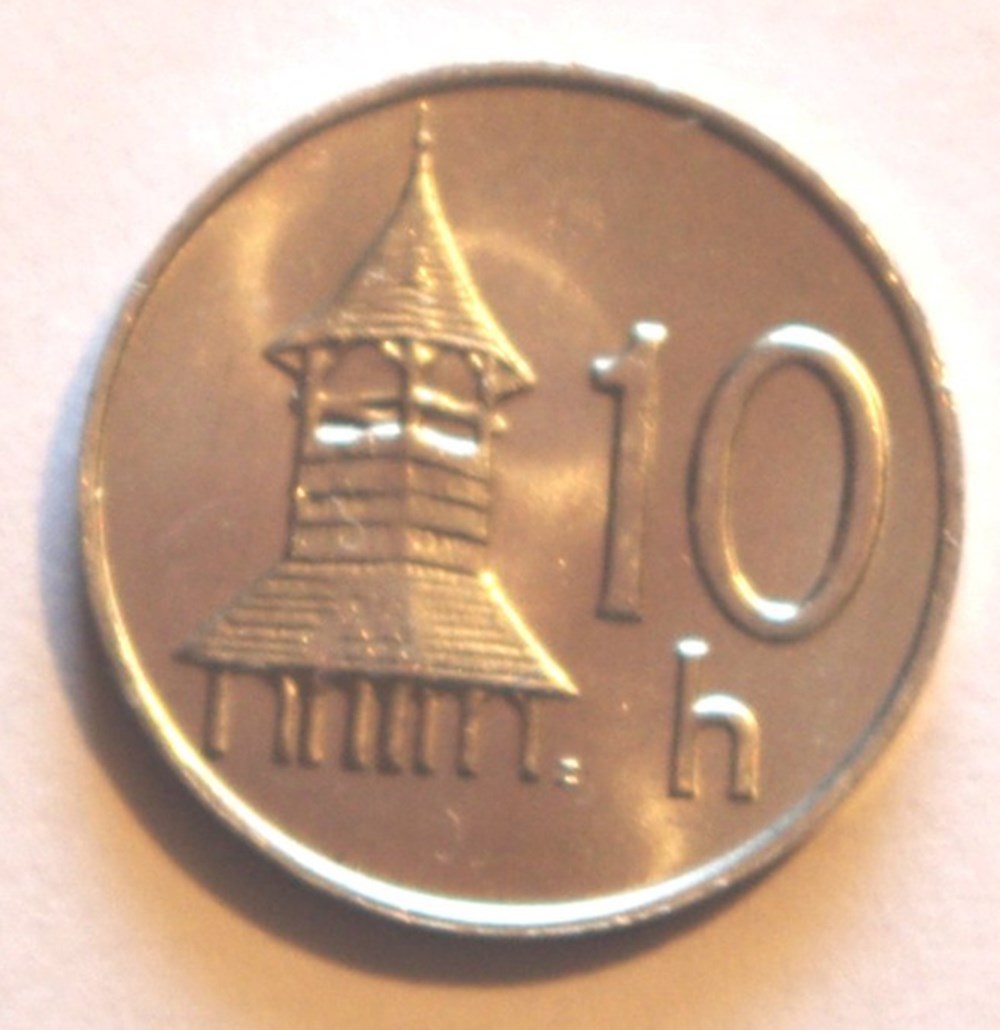 10 Halierov - 2002 monnaies monde slovaquie 10 halierov 2002