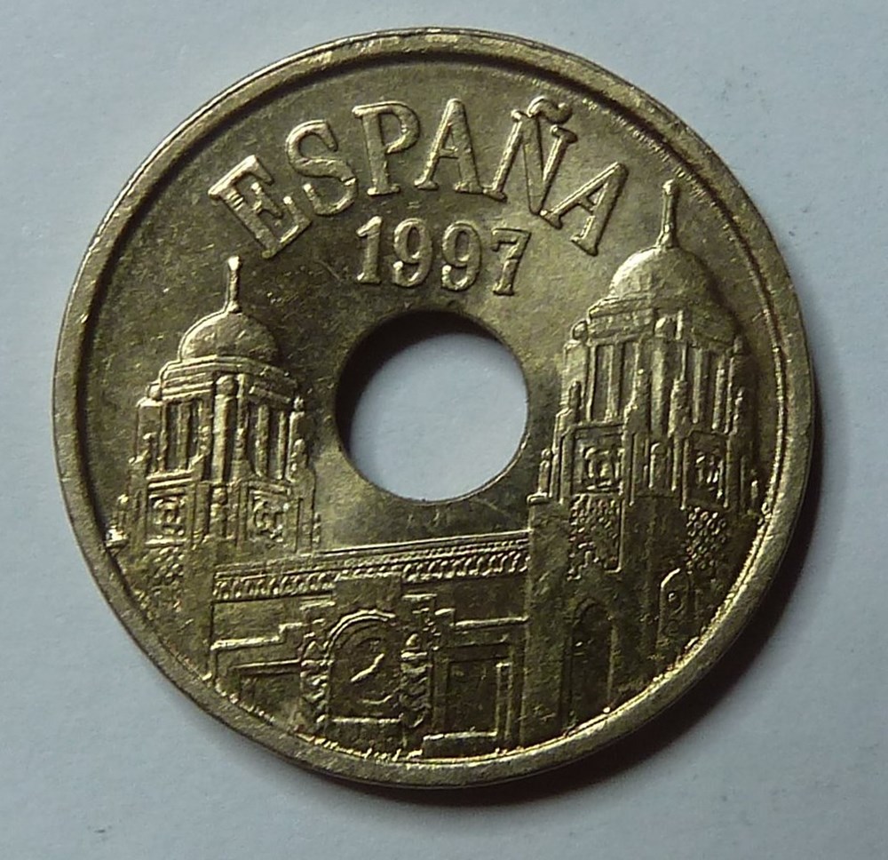 25 Pesetas - 1997 monnaies monde espagne 25 pesetas 1997