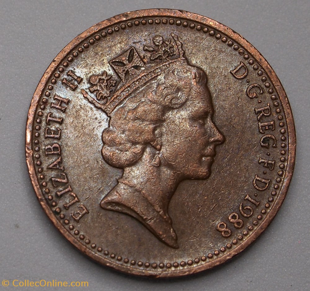 1 Penny - 1988 monnaies monde royaume uni 1 penny 1988