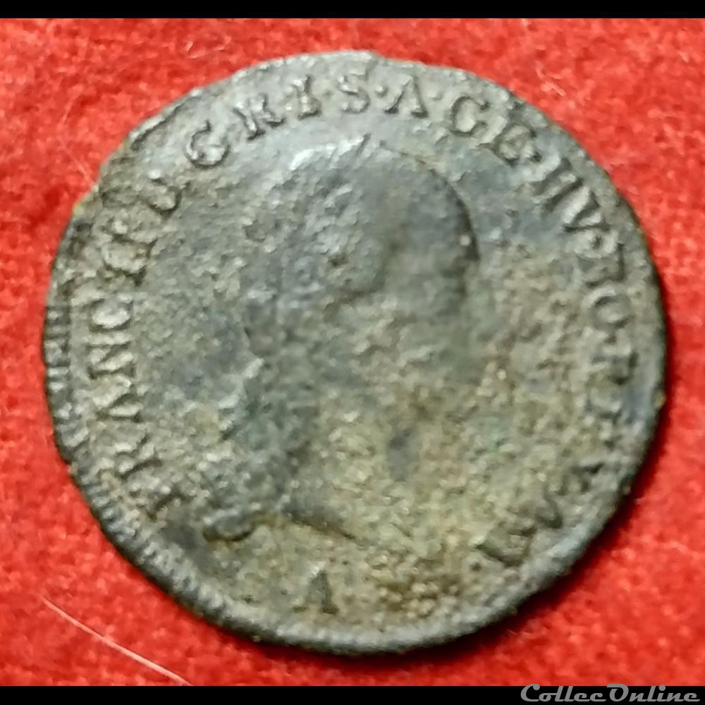 AUTRICHE - 1/2 Kreuser monnaies monde autriche 1 2 kreuser
