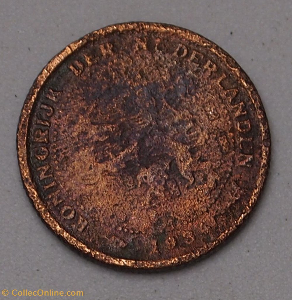 monnaies monde pays bas 1 2 cent 1934