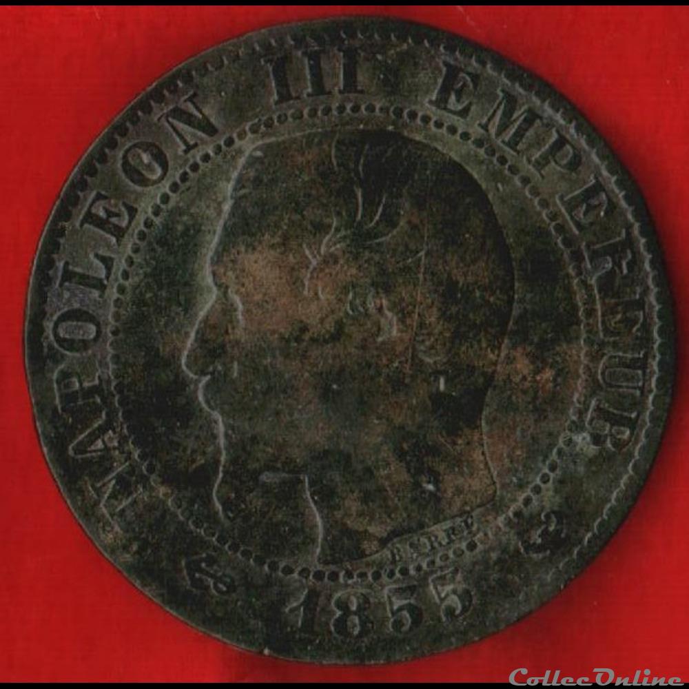 Napoléon III - 5 Centimes - 1855 - Lille monnaies monde france napoleon iii 5 centimes 1855 lille