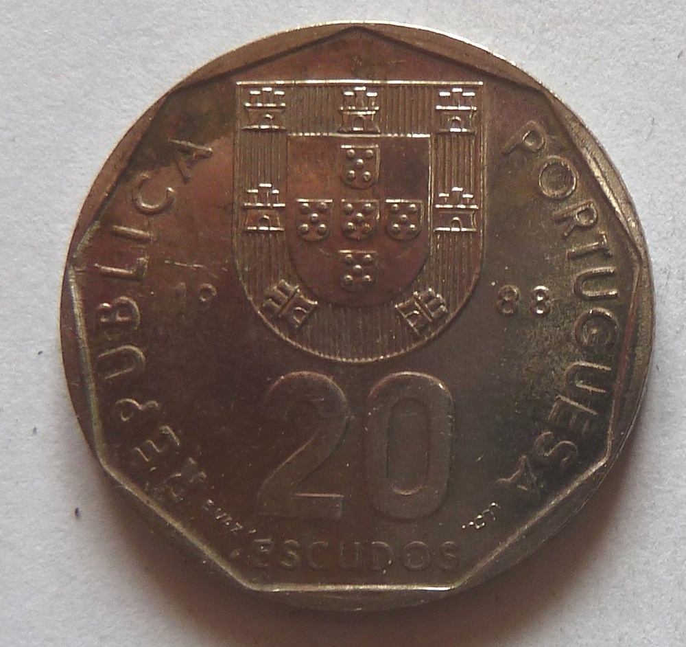 20 Escudos - 1988 INCM monnaies monde portugal 20 escudos 1988 incm