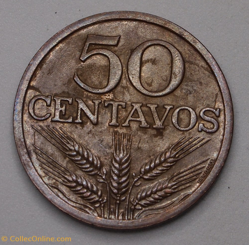 50 Centavos - 1976 monnaie monde portugal 50 centavos 1976