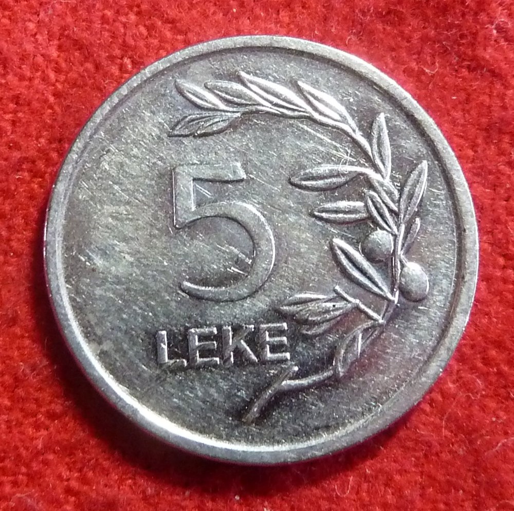 5 lekë - 2011 monnaies monde albanie 5 leke 2011