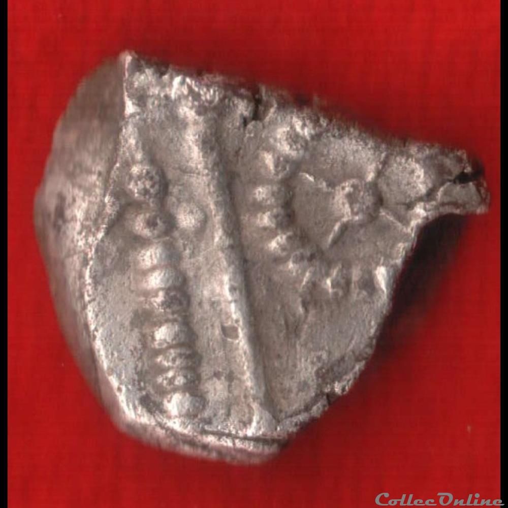 Rutènes - Drachme “du type de Goutrens” monnaies antiques celtes rutenes drachme du type de goutrens