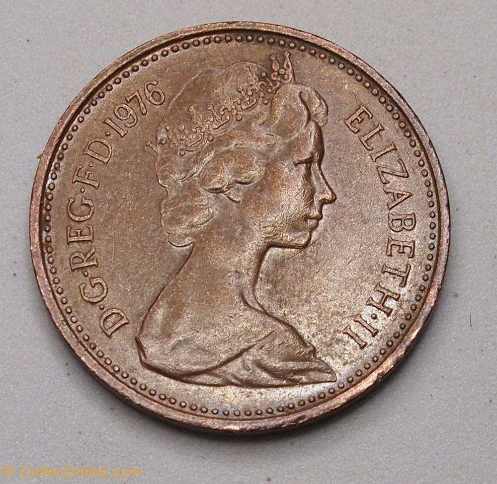 1 Penny - 1976 monnaies monde royaume uni 1 penny 1976